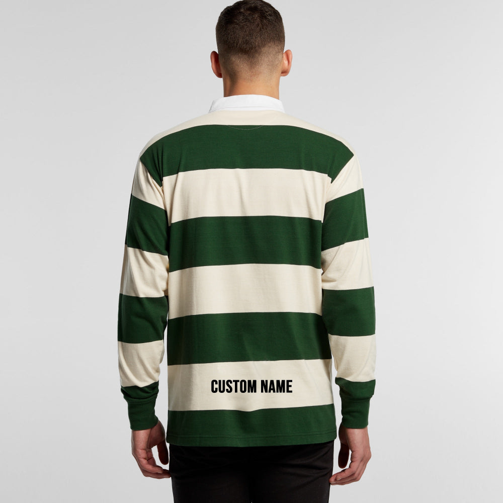 AS Colour Striped Rugby Jersey | Unisex - Leavers Gear NZ 2023 - Custom Clothing | T Shirt Printing | Embroidery | Screen Printing | Print Room NZ