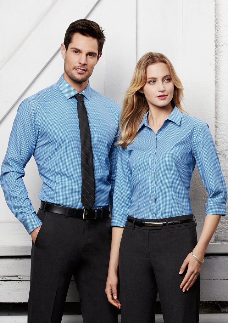 Shirt - BizCollection S716ML Mens Ellison Long Sleeve Shirt