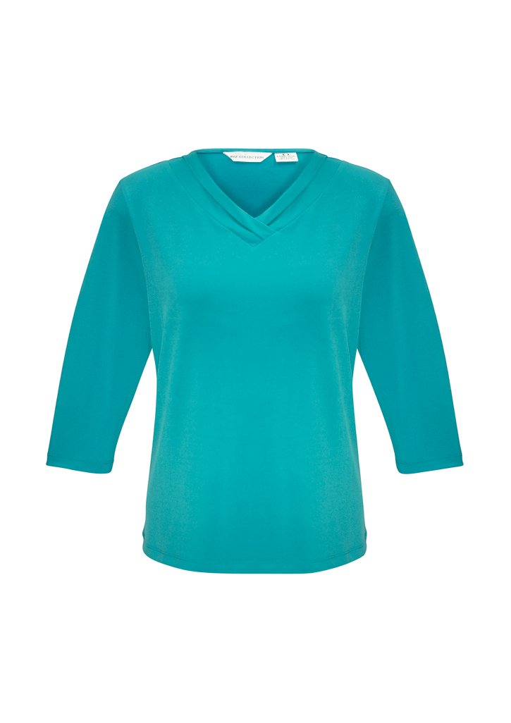 Top - BizCollection K819LT Ladies Lana 3/4 Sleeve Top
