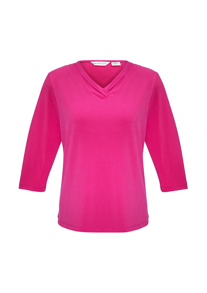 Top - BizCollection K819LT Ladies Lana 3/4 Sleeve Top